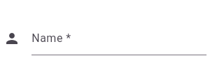 If the user enters valid text, the TextField appears normally without any warnings to the user